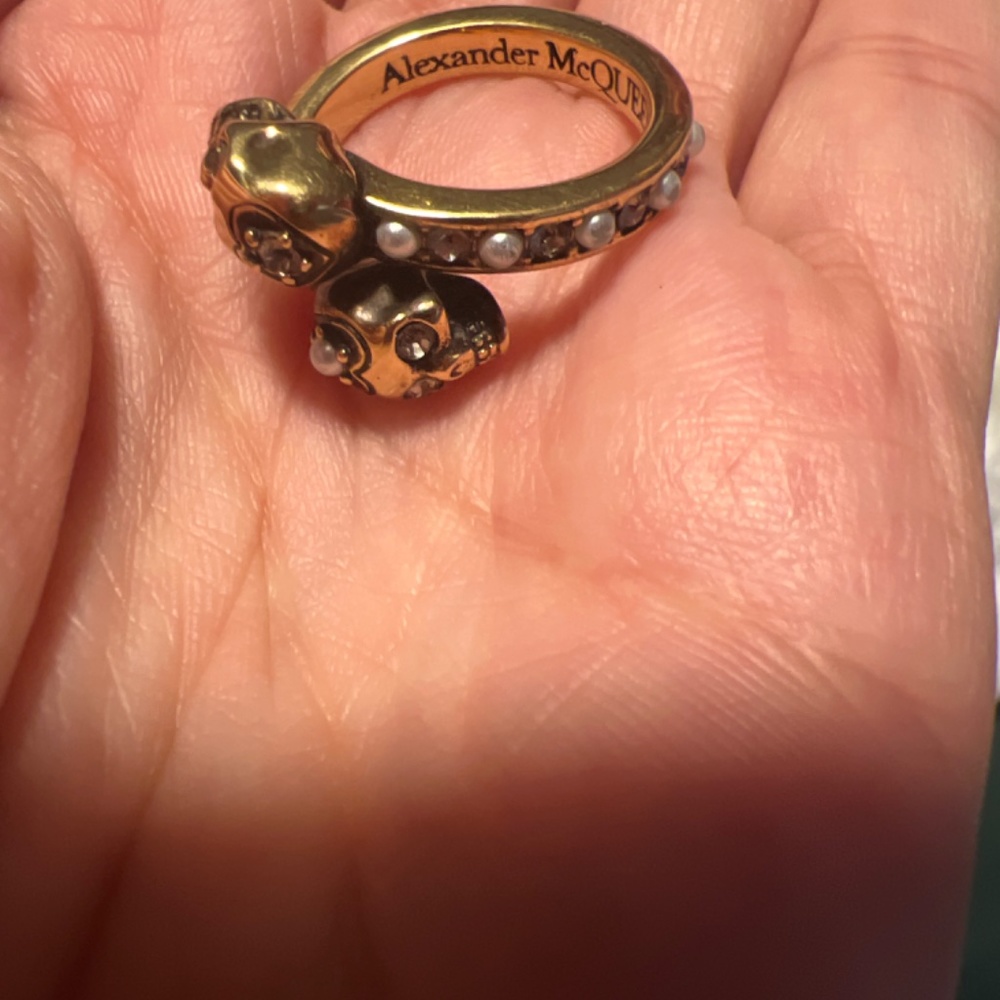 Alexander McQueen ring size 15 - Picture 2 of 2